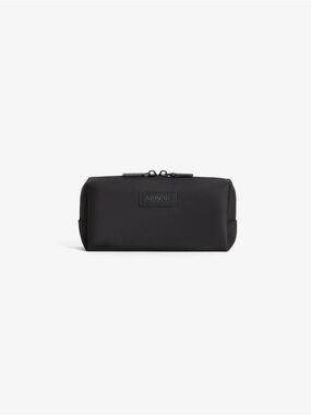 Monos Black Nylon Small 1.2L Toiletry Pouch Zippered with Pockets